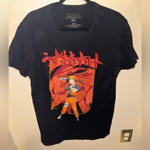 Naruto Black Graphic T-Shirt